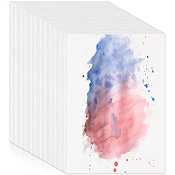 1 комплект Акварельная бумага Оптом 300GSM Белая акварельная бумага для детей, детей, взрослых, художников, рисование (5 x 7 дюймов)