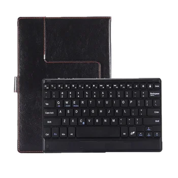 10-дюймовый кожаный чехол для клавиатуры, совместимый с планшетами Samsung Tab A16 Plus 12-дюймовый A9 Lite 10,1-дюймовый беспроводной чехол Bluetooth