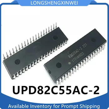1PCS Новое оригинальное расширение интерфейса UPD82C55AC-2 D82C55AC-2 DIP-40 SCM