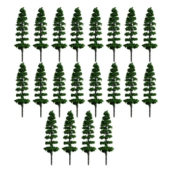 20 штук Искусственное дерево Многоразовая сцена Изготовление украшений Искусственные деревья