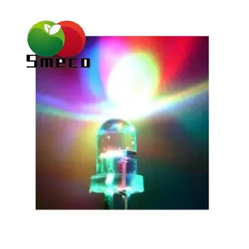 20 штук светодиодов, светоизлучающие трубки, разноцветные фонари, светодиодные фонари, диаметр 5 мм, длинные ножки F5, 24-26 мм, быстрый
