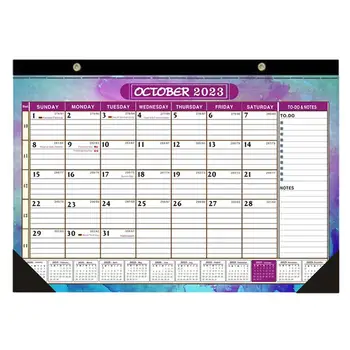 2024 Настенный календарь Январь Декабрь 2024 Простой календарь Красочный настенный календарь для заметок Планирование Календарь на 12 месяцев для дел