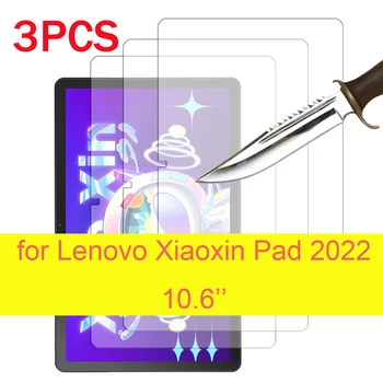 3 шт. для Lenovo Xiaoxin Pad 2022 10,6 '' TB-128FU защитная пленка для экрана из закаленного стекла защитная пленка для планшета