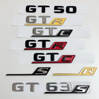 3D ABS Наклейка на значок с эмблемой заднего багажника для Mercedes AMG GT R S C GTR GTS GT50 GT43 GT53 GT63S W190 W251 Автомобильные аксессуары
