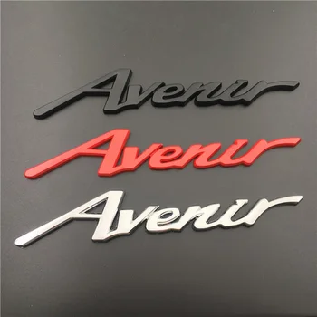 3D Металл Логотип Avenir Эмблема Буквы Авто Багажник Значок Дверь Наклейка Багажник Наклейка Наклейка Для Nissan Buick GL8 Avenir Наклейка Аксессуары
