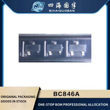 50PCS Оригинальный Новый BC846A BC846B BC847B SOT-23-3 BC847C BC847C BC850C BC856B SOT-23 BC857B BC858B Power Transistor