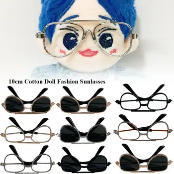 6 см Модные плюшевые куклы Sunlasses для 10 см Симпатичные хлопковые куклы Оправа Очки для 1/3 1/4 BJD Dolls Mini Plush Animal