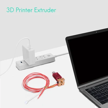 Ender 6 Hotend, Собранный комплект Hotend для 3D-принтера Ender-6, Экструдер 3D-принтера в сборе MK8 Hot End Kit