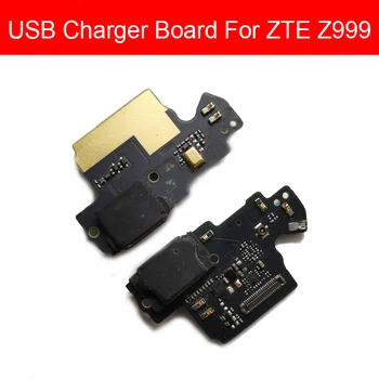 Geniune Микрофон и USB-зарядное устройство Плата для ZTE AXON 9 Z999 USB-порт для зарядки, док-станция, разъем, гибкая лента, замена кабеля