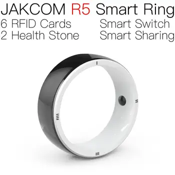 JAKCOM R5 Smart Ring Новее, чем прозрачная пустая карта из ПВХ ter RFID трекер тег nfc шприц стальная упаковка животных