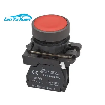 LAY4-EA42 промышленный пружинный возвратный выключатель 22 мм кнопка управления