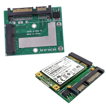 MSATA SSD на 2,5 '' SATA 6.0gps Адаптер Конвертер Карта Модуль Плата Mini Pcie Ssd