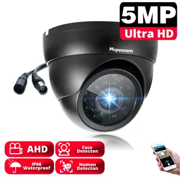 Ninivision 5MP AHD Security 3,6 мм Объектив Full HD Ночное видение ИК-светодиоды Внутренний наружный купол наблюдения AHD CCTV Камера Металлическая оболочка