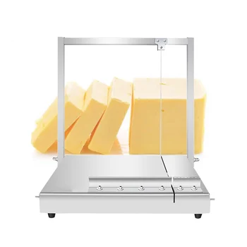 PBOBP Коммерческая ломтерезка для сыра Проволока из нержавеющей стали Резка для сыра Машина для разделки масла Лезвие для изготовления десертов