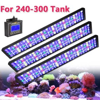PopBloom-Smart Marine Aquarium Reef Light, светодиодная аквариумная лампа полного спектра с морской водой для коралловых рифов Светодиодная лампа, 240-300 см