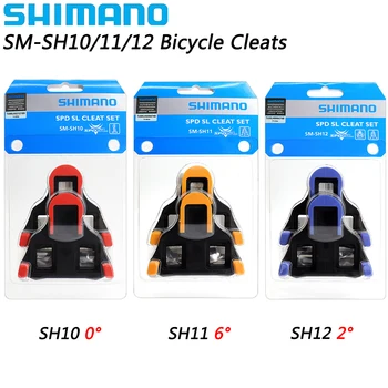 SHIMANO SH11 SH10 SH12 Дорожный велосипед Педаль Шипы Велосипедные бутсы Оригинальная коробка Обувь Бутсы Велосипед Педаль Дорожные шипы Скоростная система
