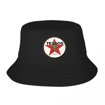 Texaco Проблемный знак Ведро Шляпа Панама Шляпа Дети Боб Шляпы Крутые Рыбацкие Шляпы Летний Пляж Рыбалка Унисекс Кепки