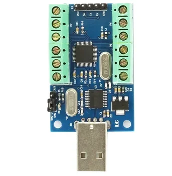 USB 10-канальный 12-битный модуль сбора данных AD STM32UART связи НОВИНКА