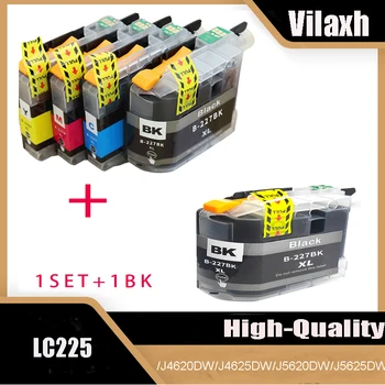 Vilaxh LC227 LC225 LC227XL LC225XL Полная совместимость с чернильными картриджами для Brother DCP-J4120DW/J4420DW/J4620DW/J4625DW/J5620DW/J5625DW