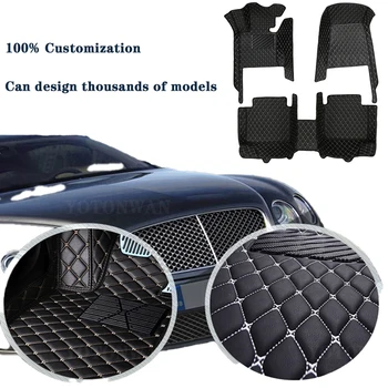 YOTONWAN Высококачественный кожаный коврик для Cadillac ATS 2013-2019 года Детали интерьера Автомобильные аксессуары Автомобильный стайлинг