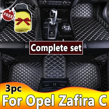 Автомобильные коврики для Opel Zafira C 2019 2018 2017 2016 2015 2014 2013 2012 5 мест Ковры на заказ Аксессуары для салона автомобиля Чехол