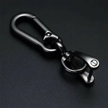 Автомобильный брелок для ключей Креативный подковообразный брелок для ключей Металлический цинковый сплав 22 мм x 85 мм 8-образная пряжка пряжка высокого качества горячая распродажа