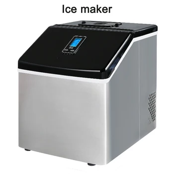 Бытовой инструмент для изготовления кубиков льда Льдогенератор Квадратный льдогенератор Коммерческий небольшой автоматический очистительный электрический морозильник 24 Лоток для льда