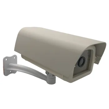  Внутреннее наружное видеонаблюдение CCTV Корпус камеры видеонаблюдения Корпус Пылезащитный чехол и алюминиевый кронштейн для настенного крепления