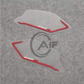 Водонепроницаемая резиновая наклейка с защитой от царапин на баке Боковая накладка на масляный бак противоскользящая наклейка против царапин для Honda CB650R CBR650R 2019-2023
