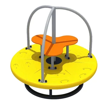 Детский вращающийся стул Весенняя квадратная игровая площадка Большой крытый открытый вращающийся поворотный стол Flying Butterfly