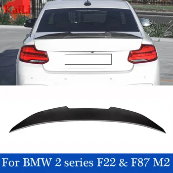 Для BMW 2 серии Coupe F87 M2 & F22 2014-2019 Сухой карбон Задний спойлер багажника Хвост бампера