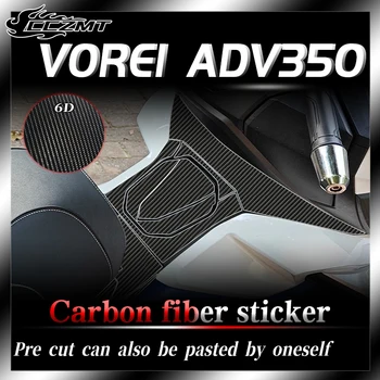 Для DAYANG VOREI ADV350 автомобильные наклейки 6D из углеродного волокна защитные наклейки поверхность краски прозрачная пленка против царапин
