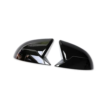 Для MG 4 MG4 EV Mulan 2023 Автомобильная крышка бокового зеркала заднего вида Отделка протектора Аксессуары для украшения, черный