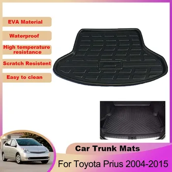 Для Toyota Prius XW30 30 XW20 20 2004-2015 2013 2012 Коврик для багажника автомобиля Водонепроницаемый защитный коврик для хранения Аксессуары EVA Материал