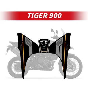Для TRIUMPH TIGER 900 Защитные наклейки на топливный бак Комплекты аксессуаров для мотоциклов Украшение бензобака 3M Наклейки на заднюю панель