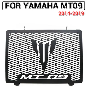 Для YAMAHA MT09 2014-2019 MT-09 Tracer 900 GT FZ-09 XSR900 Решетка радиатора из нержавеющей стали Защитный кожух крышки решетки радиатора MT 09 НОВЫЙ