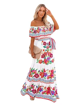 Женская одежда Y2k Платье для женщин Одежда Мода Повседневная Винтаж Этнический стиль Элегантный летний Vestido De Festa Уличная одежда Вечеринка