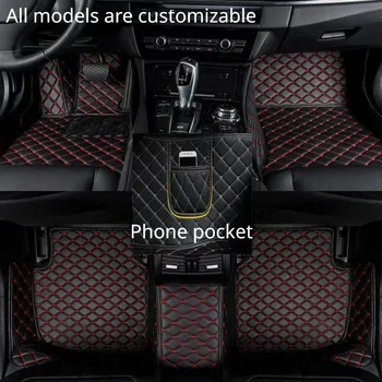 Изготовленные на заказ автомобильные коврики для хэтчбека Audi A3 2020-2023 годов 100% подходит для телефона карманный ковер для интерьера автомобиля аксессуары