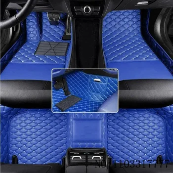  индивидуальный автомобильный коврик из искусственной кожи для Honda Civic 2016 2017 2018 2019 2020 Защитите аксессуар интерьера вашего автомобиля