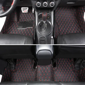 кожаный коврик в салоне автомобиля для стиля mitsubishi RVR asx Outlander Sport 2010-2020 2019 2018 2016 2017 2015 2014