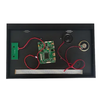  комплект для LP156WF6 15,6 дюйма 1920 * 1080 Металлический сплав Ультратонкая панель Задняя крышка чехол коробка + EDP Плата контроллера 2 Mini HDMI-совместимые