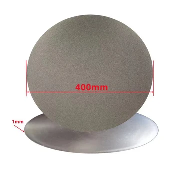 Круглый алмазный шлифовальный диск из непористого сплава 16 дюймов 400 мм керамическое уплотнение шлифовальный станок нефритовый нож для резьбы по дереву полировальный диск