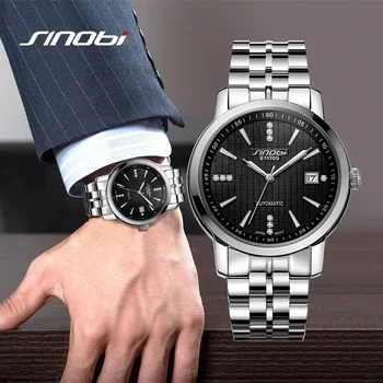 Мужские часы, деловая атмосфера, мода, мужские часы, водонепроницаемые механические часы, дропшиппинг 1170
