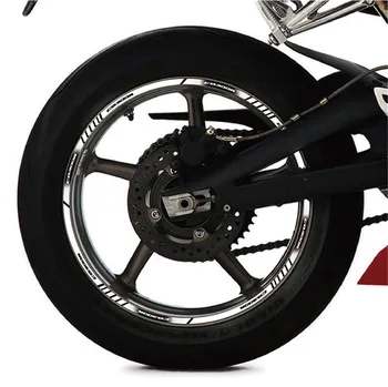 Наклейка украшения знака шины мотоцикла, светоотражающие наклейки внутреннего обода для HONDA CB300R