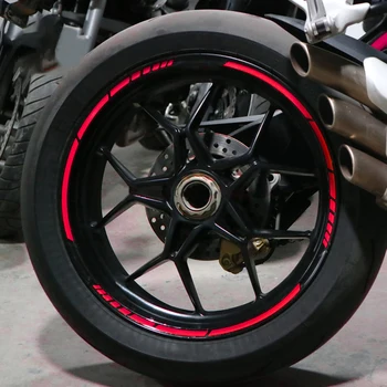 наклейки на колеса мотоцикла наклейки 17/18 дюймовый светоотражающий обод для аксессуаров Triumph Z690 Ducati Monster 696 Tracer 9 Gt