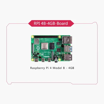 Оригинальный Raspberry Pi 4 Model B 4B Оперативная память 4 ГБ Core 1,5 ГГц 4K Micro HDMI-совместимый Pi4B 3 быстрее, чем Pi 3B+ Original Raspberry