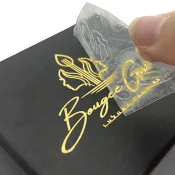  Пользовательские золотые трансферные наклейки Горячая продажа UV 3D Трансферная этикетка Изготовленная на заказ водонепроницаемая трансферная этикетка для стеклянных коробок