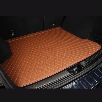 Прочный изготовленный на заказ кожаный красочный коврик для багажника автомобиля для Volkswagen Jetta A6 2011-2015 2016 2017 Аксессуары для ковров Детали интерьера