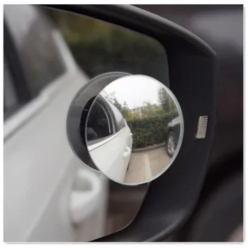 Регулируемое на 360 градусов выпуклое зеркало слепых зон для Citroen C4 C5 C3 Ford Focus 2 3 Fiesta Mondeo Kuga Skoda Octavia 2 A7 A5