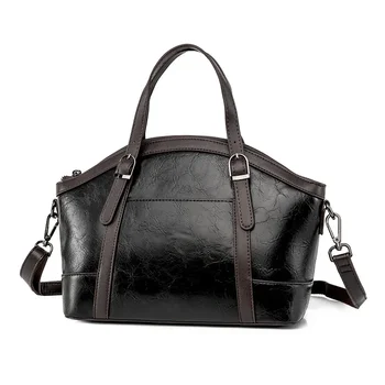  Роскошный бренд большой емкости Ретро Женская сумка 2023 Новая модная сумка Commuter Soft Leather One Shoulder Straddle Bags Sac
